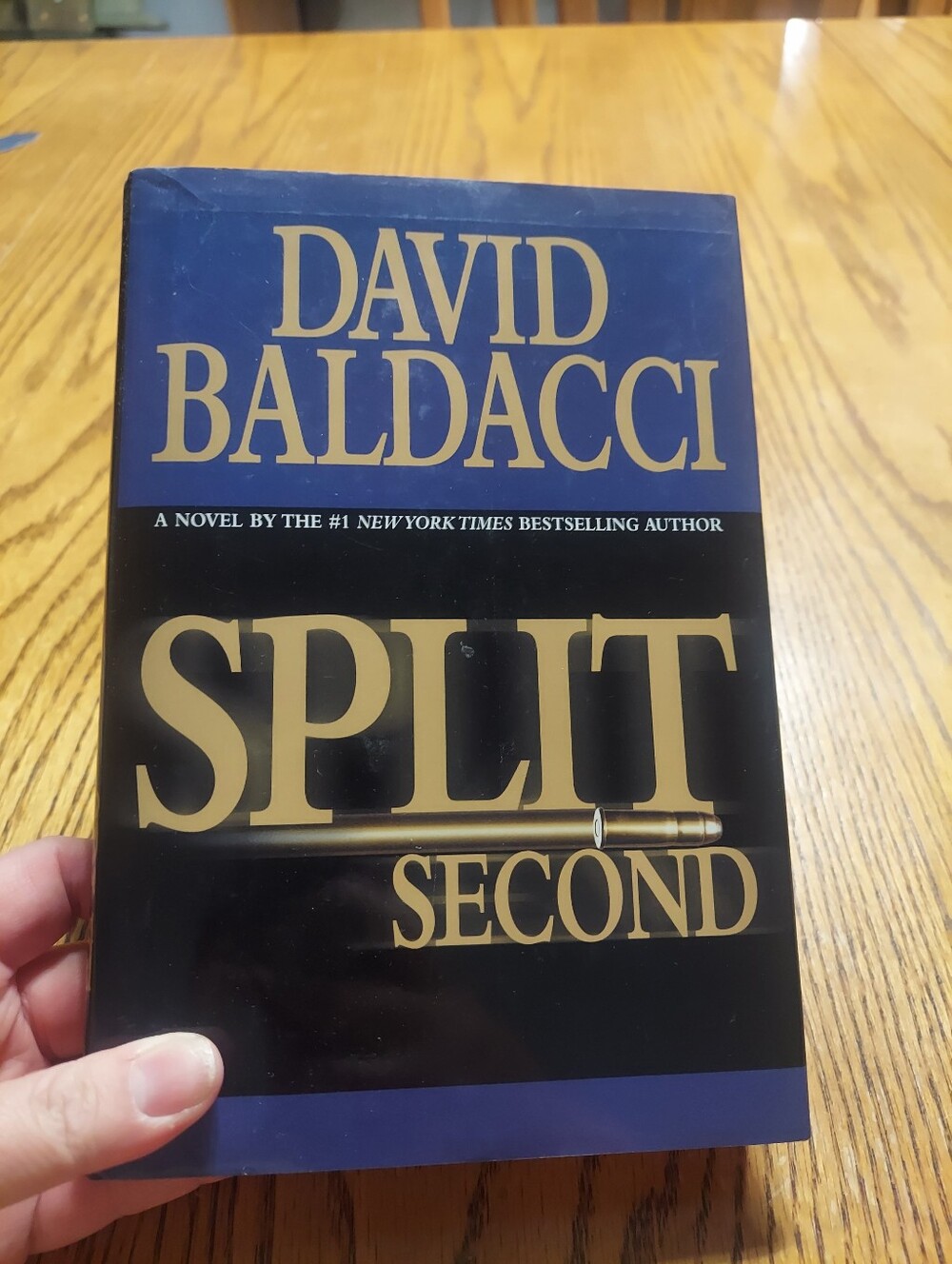 Split Second David Baldacci Hardcover Thriller Novel Sean King Michelle Maxwell